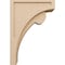 Ekena Millwork 11"W x 22"D x 33"H Classic Viola Rough Cedar Woodgrain TimberThane Corbel, Primed Tan CORUR11X22X33VIORCPR - alternate 5